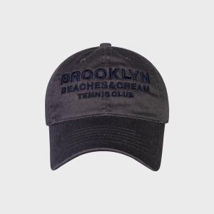 BROOKLYN TENNIS CLUB CAP-CHARCOAL