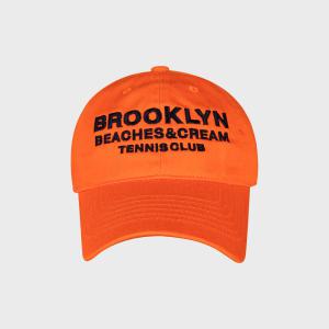 BROOKLYN TENNIS CLUB CAP-ORANGE