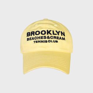 BROOKLYN TENNIS CLUB CAP-YELLOW