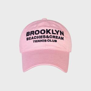 BROOKLYN TENNIS CLUB CAP-Light PINK