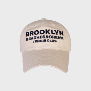 BROOKLYN TENNIS CLUB CAP-Light BEIGE