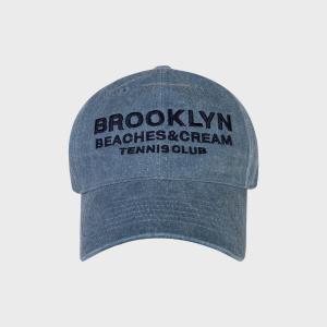 BROOKLYN TENNIS CLUB PIGMENT CAP-BLUE