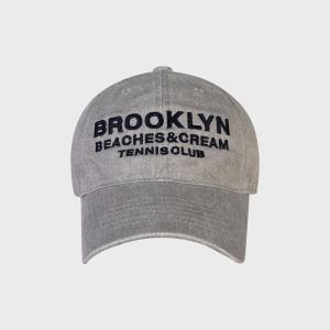 BROOKLYN TENNIS CLUB PIGMENT CAP-GRAY