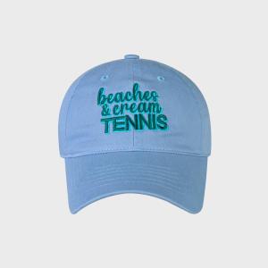 TENNIS CAP-SKY BLUE