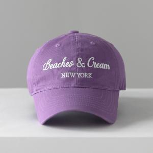 NEW YORK BALL CAP-LIGHT PURPLE