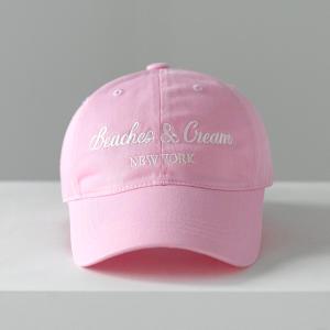 NEW YORK BALL CAP-LIGHT PINK