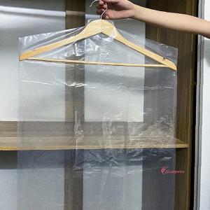 투명비닐커버 옷커버 50매 세탁소 수트케이스 60x140 포장 덮개 걸이 행거봉투opq368