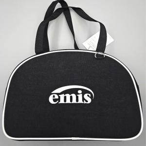 EMIS 이미스가방 나일론 라운드 하프 백 블랙 매장정품