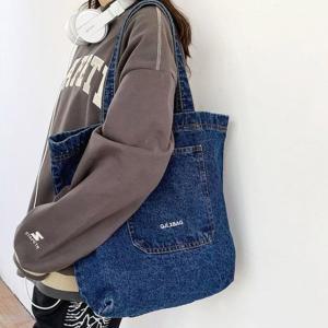 [신세계몰]여자 남자 숄더백 가방 인기 에코백 패션 토트백 블루