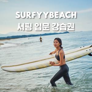 [강원 양양] 서피비치 서핑 입문강습 (7~8월)