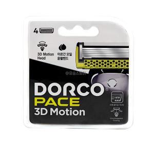 도루코 페이스 3D모션 SVA4040 7중날 면도날 4p x 1개 / 면도 수염 제모