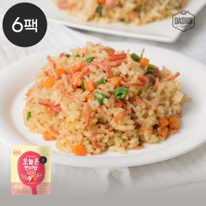 [다신샵] 4분완성 간편관리식단 오늘은 현미밥 게맛살 6팩