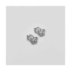 1-1-046 써지컬 펜던트 볼터치 곰돌이 10x14mm(1개)