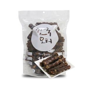 테비 수제왕 1kg 오리목뼈 국내산 대용량 강아지간식