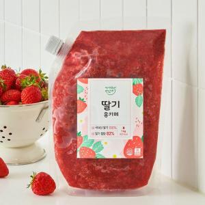 [NS홈쇼핑]논산 딸기 82% 수제 딸기청 1kg 대용량 HACCP인증[34066768]