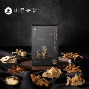 바른 농장 프리미엄 천마 담은 흑염소 진액 효능 즙  엑기스 1세트 30포