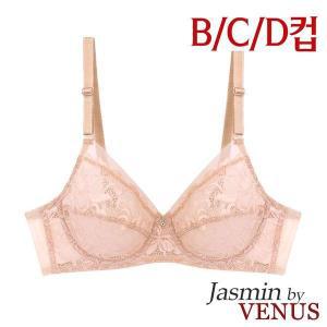 [하프클럽/자스민by비너스]올레이스 풀컵 와이어 브라렛1종(JBR1267)75B-90D