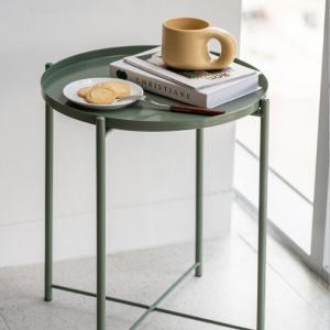 카페 테이블 스텐 작은 식탁 원형 1인용 미니 탁자 라운드 둥근