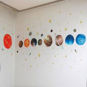 [RG121537]조인컴퍼니 야광 벽꾸미기 스티커 우주행성