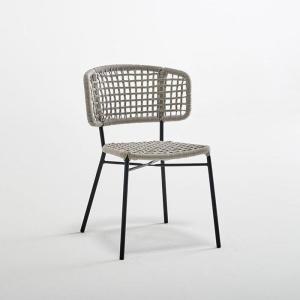 [RGLOP7P7]A920 로프 스틸 체어 2colors 의자 라탄의자