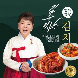 [자연맛남][김수미김치] 김수미 김치 더프리미엄 포기김치5kg+갓석박지2kg