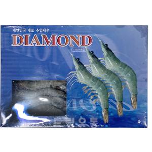 다이아몬드새우 냉동흰다리새우 / 대하 40미 500gms