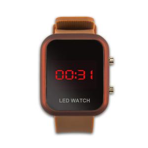 LED 터치 스포츠 등산 레저 디지털 사각 손목 시계