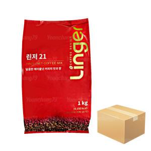 린저21 헤이즐넛 노프림커피1kg x 12개_MC