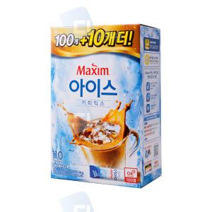 맥심 아이스커피믹스 100T+10T 작은컵용 냉커피 스틱