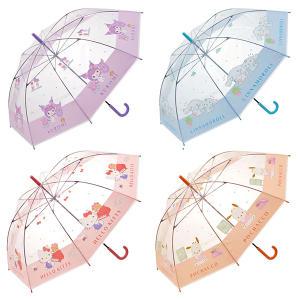 산리오 비닐 우산 60cm 쿠로미 시나모롤 헬로키티 포차코
