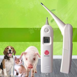수의학 전자 체온 온도계 돼지 소 양 고양이 애완 동물 항문 체온계 디지털 측정
