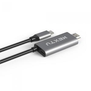 이지넷유비쿼터스 넥스트 NEXT-2247CHPD Type C to HDMI 미러링 케이블 (1.8m)