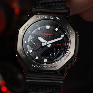 [지샥 (G-SHOCK)]지샥 군인 메탈 지얄오크 올블랙 크롬 전자손목시계