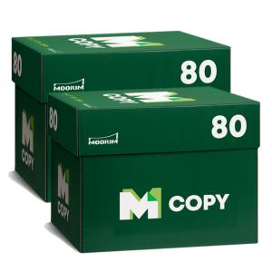 Mcopy 80g A4 2500매 2박스 (5000매) 복사용지 A4용지 무림 엠카피