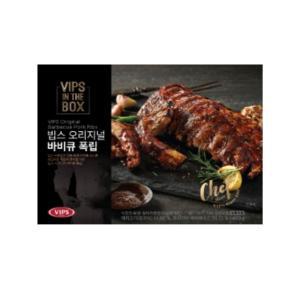 빕스 오리지널 바비큐폭립 450G 1개 전자레인지