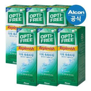 알콘 옵티프리 렌즈세척액 리플레니시 300ml 6개