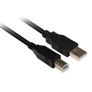 USB2.0 AB 프린터케이블 3M 복합기 데이터선 PC 컴퓨터 음향기기 미디케이블 악기 전자키보드 신디사이저