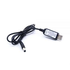 커넥터 라우터 모뎀 DIY용 고속 충전기 전원 어댑터, 가변 전압 USB 케이블, 5V-12V 0.2V 스텝 7.2V 7.4V 8