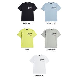 [대구백화점] [머렐]남성 로고 라운드 반팔 티셔츠(MLM2B2HT1129)