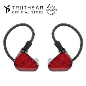 TRUTHEAR x Crinacle ZERO:RED 듀얼 다이나믹 드라이버 인이어 헤드폰 0.78 2 핀 케이블
