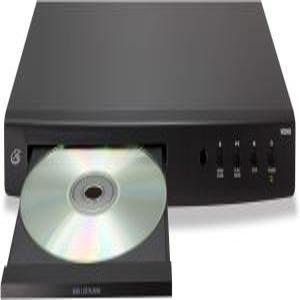 DVD 플레이어 GPX DH300B 1080p 업컨버전 플레이어HDMI 포함 블랙
