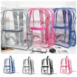 방수 투명 배낭 야외 스포츠 피트니스 여행 대용량 보관 가방 학생 눈에 보이는 배낭