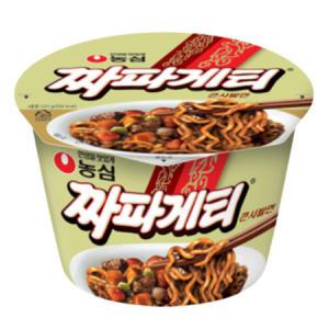 농심 짜파게티 큰사발 컵라면 123g x 16개_MC