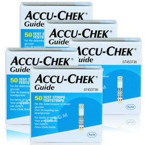 가이드 혈당시험지 측정지 250매 Accu Chek Guide 25년 11월