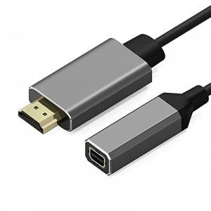 Elecbee HDMI to Mini DisplayPort Converter Adapter Cable 4K X 2K Male DP Female Video