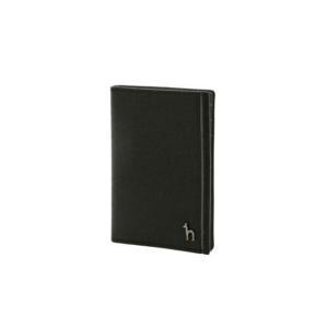[AK백화점][헤지스ACC] HJHO2E336BK/[PIQUE] 블랙 가죽 퍼피로고 라인 카드지갑