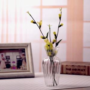 북유럽 빈티지화병 꽃 꽃병 투명 수경 탁상용 유리 장식