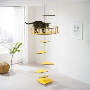 오르 ORC-110R 튼튼한 DIY 원목 캣폴 캣스텝 계단 고양이 미니 캣타워