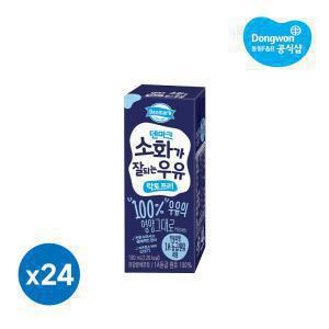 [동원] 소화가 잘되는 우유 190ml 24개(유통24.07.01)