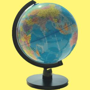 파파리브 한글 어린이 학습용 세계 지구본 지도 인테리어 유아 대형